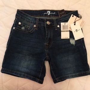 7 for all mankind girls shorts